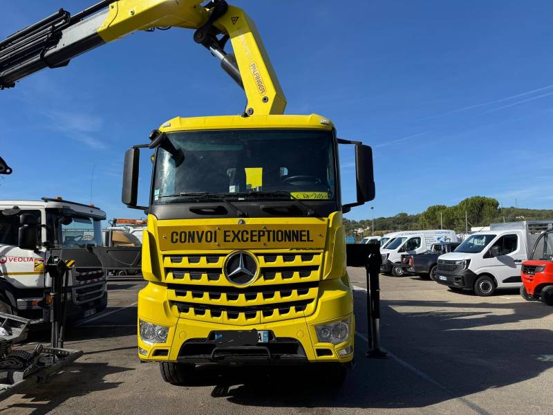 Changement d'un bras de grue complet et de son embrage à Manosque 04