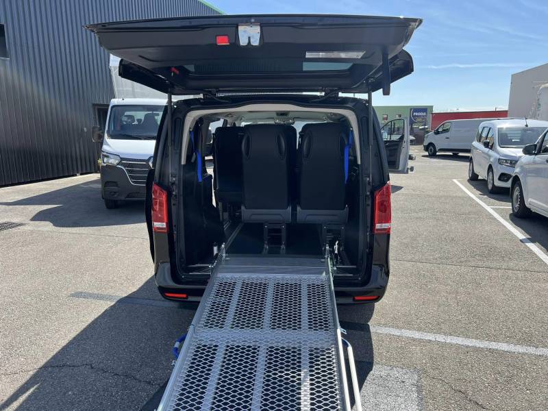 Ajout d'une rampe pmr pour faciliter le transport de personne en situation d'handicap à Manosque 04