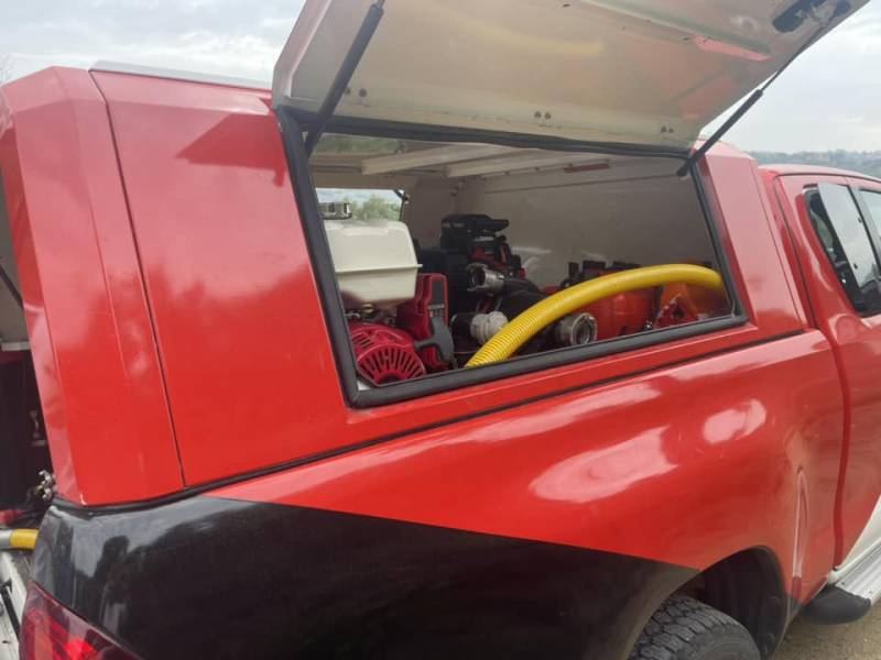 Pick-up feu de forêt à Manosque 04